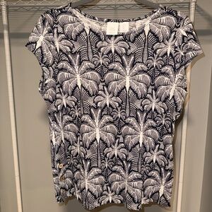 C&C California linen blend top